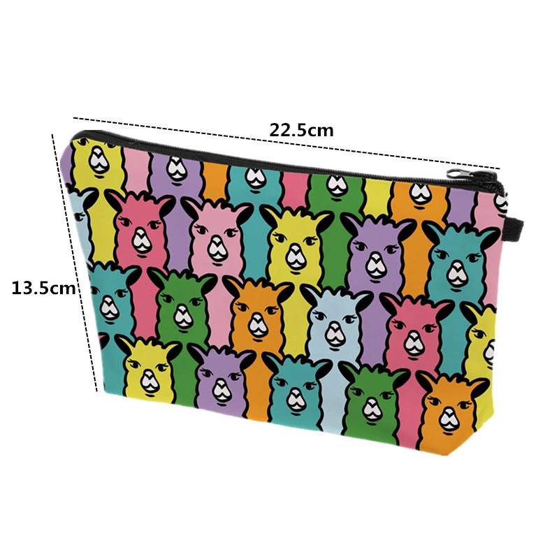 PURDORED 1pc Cartoon Alpaca Cosmetic Bag Cute Women Makeup Bag Travel Organizer Toiletry Bag Beauty Case Neceser Dropshipping
PURDORED 1pc Cartoon Alpaca Cosmetic Bag Cute Women Makeup Bag Travel Organizer Toiletry Bag Beauty Case Neceser Dropshipping