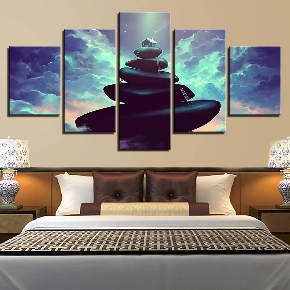 Artwork Canvas Painting HD Prints Home Decoration 5 Pieces Stone Wall Art House For Bedside Background Modular Pictures Poster
Artwork Canvas Painting HD Prints Home Decoration 5 Pieces Stone Wall Art House For Bedside Background Modular Pictures Poster