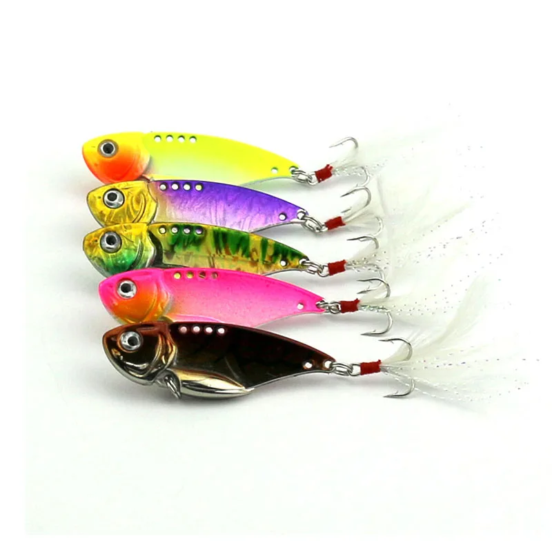 100PCS 5.5CM 11G 8#hooks hard metal VIB fishing lures bass wobbler pike trout perch peche fishing lures pesca fishing tackles
100PCS 5.5CM 11G 8#hooks hard metal VIB fishing lures bass wobbler pike trout perch peche fishing lures pesca fishing tackles