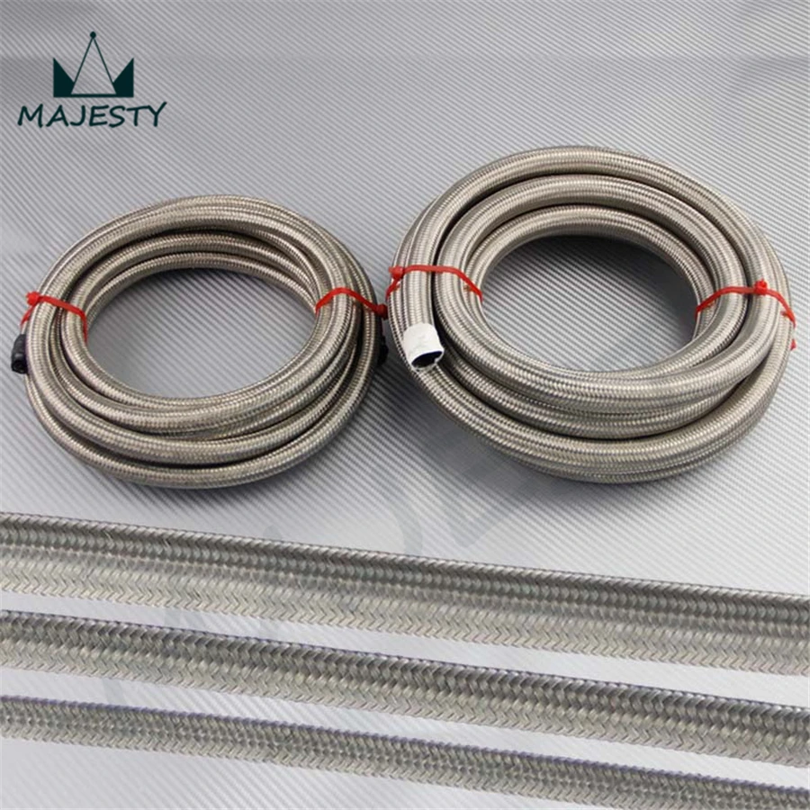 5M STAINLESS STEEL BRAIDED 1500 PSI -4AN AN4 4-AN OIL/FUEL LINE/HOSE 5METER 16FEET
5M STAINLESS STEEL BRAIDED 1500 PSI -4AN AN4 4-AN OIL/FUEL LINE/HOSE 5METER 16FEET
