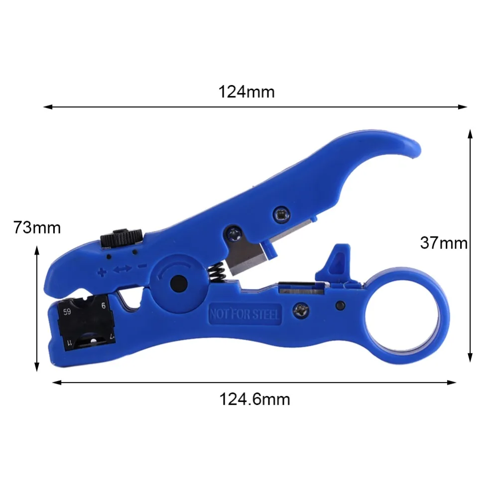 Rotary Coax Coaxial Cable Cutter Stripper Stripping Tool for RG59 RG6 RG7 RG11 Wire
Rotary Coax Coaxial Cable Cutter Stripper Stripping Tool for RG59 RG6 RG7 RG11 Wire