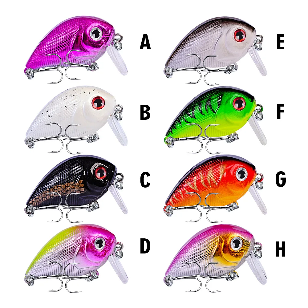 1 Pcs 4.5cm / 7.2g Swim Fish Artificial Rock Fishing Bait Hard Crank Bait Topwater Wobbler Japan Mini Fishing Crankbait Lure
1 Pcs 4.5cm / 7.2g Swim Fish Artificial Rock Fishing Bait Hard Crank Bait Topwater Wobbler Japan Mini Fishing Crankbait Lure