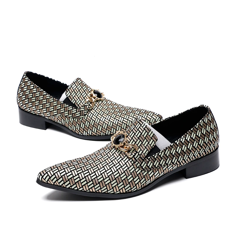 Luxury Men's Business Shoes Classic Gentleman Glitter Wedding Shoes Fashion Genuine Leather Men Dress Shoes
Luxury Men's Business Shoes Classic Gentleman Glitter Wedding Shoes Fashion Genuine Leather Men Dress Shoes