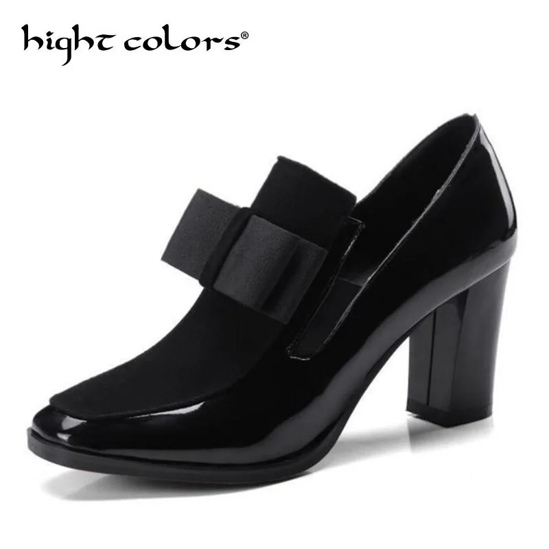 2019 Women's Pumps Genuine Leather Fashion High Square Heel Pointed Toe Party Spring Shoes Handmade Shallow Pumps A820
2019 Women's Pumps Genuine Leather Fashion High Square Heel Pointed Toe Party Spring Shoes Handmade Shallow Pumps A820