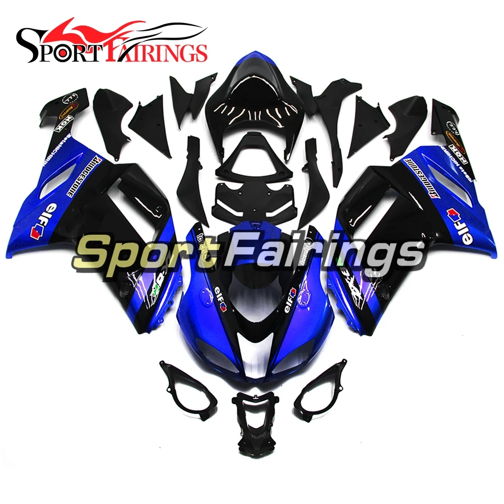 Motorcycle Fairings For Kawasaki ZX6R ZX-6R 636 07-08 2007 2008 Sportbike ABS Fairing Kit Bodywork Cowling Blue Black
Motorcycle Fairings For Kawasaki ZX6R ZX-6R 636 07-08 2007 2008 Sportbike ABS Fairing Kit Bodywork Cowling Blue Black