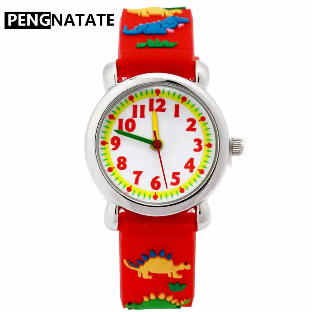 PENGNATATE Children Watch Boys Cartoon 3D dinosaur Silicone Watch Fashion Kids Gifts Waterproof Strap Bracelet Wristwatch Clock
PENGNATATE Children Watch Boys Cartoon 3D dinosaur Silicone Watch Fashion Kids Gifts Waterproof Strap Bracelet Wristwatch Clock