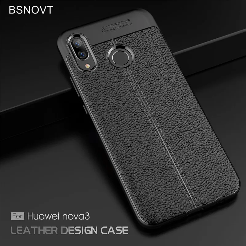 For Huawei Nova 3 Case Soft TPU Silicone Leather Bumper Anti-knock Phone Case For Huawei Nova 3 Cover For Huawei Nova 3 BSNOVT
For Huawei Nova 3 Case Soft TPU Silicone Leather Bumper Anti-knock Phone Case For Huawei Nova 3 Cover For Huawei Nova 3 BSNOVT