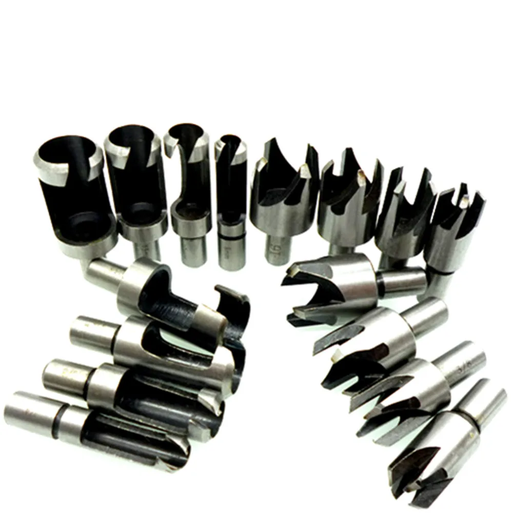 16pcs Sae Metric Wood Plug Cutter Cutting Drill Bit Dowel Maker Plug Hole Cutter Plug Chamfer Wood Cut Tapered Taper Drill Bit
16pcs Sae Metric Wood Plug Cutter Cutting Drill Bit Dowel Maker Plug Hole Cutter Plug Chamfer Wood Cut Tapered Taper Drill Bit