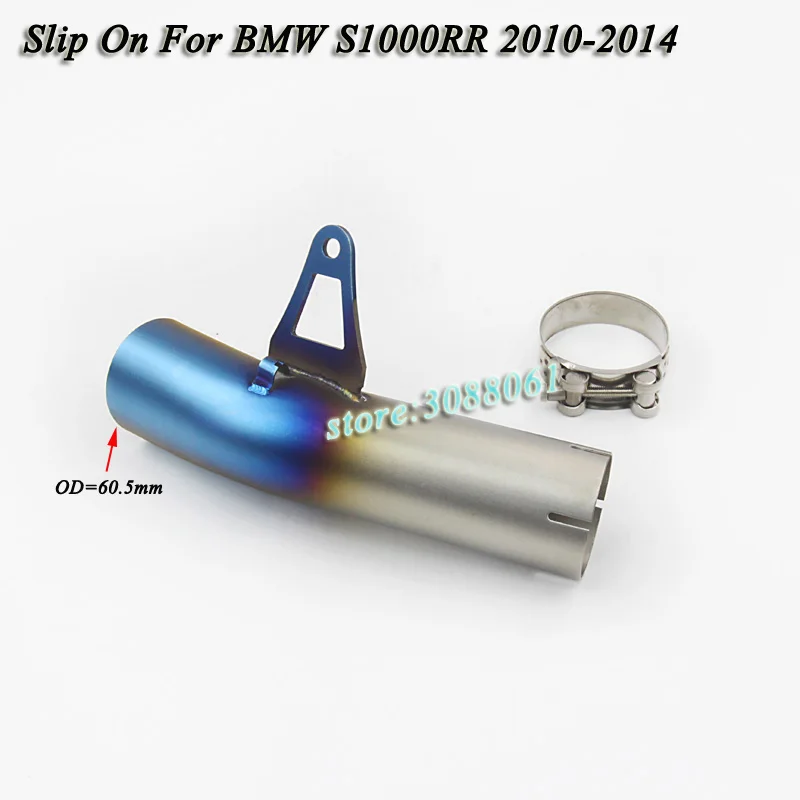 Motorcycle Full System Exhaust Muffler Modified Middle Tube Link Pipe Slip On For BMW s1000 S1000RR Without Exhaust 2010-2014
Motorcycle Full System Exhaust Muffler Modified Middle Tube Link Pipe Slip On For BMW s1000 S1000RR Without Exhaust 2010-2014