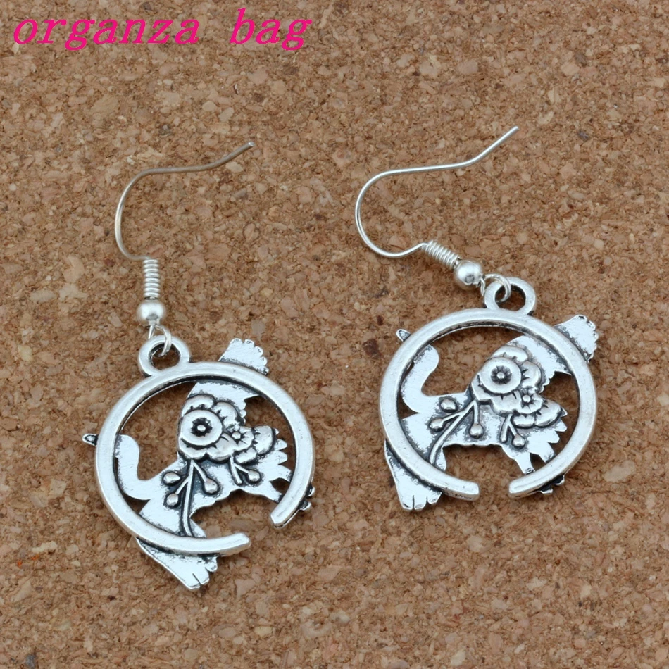 Sin Crane bird Earrings Fish Ear Hook 20pairs/lot Zinc alloy Chandelier Jewelry 21x44mm A-254e
Sin Crane bird Earrings Fish Ear Hook 20pairs/lot Zinc alloy Chandelier Jewelry 21x44mm A-254e