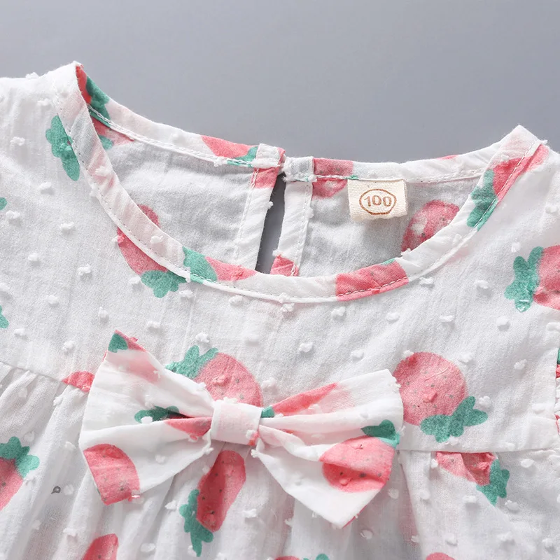 Soft cotton strawberry print baby girl summer shorts clothing set fashion hot sale
Soft cotton strawberry print baby girl summer shorts clothing set fashion hot sale
