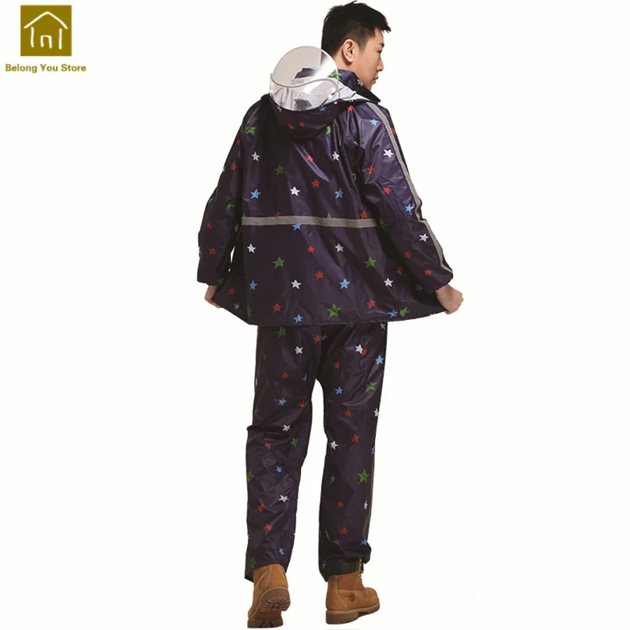 Motorcycle Rain Jacket Waterproof Breathable Men Bike Rain Coat Women Camping Rain Wear Impermeable Rain Coat Pants Suit QKR221
Motorcycle Rain Jacket Waterproof Breathable Men Bike Rain Coat Women Camping Rain Wear Impermeable Rain Coat Pants Suit QKR221