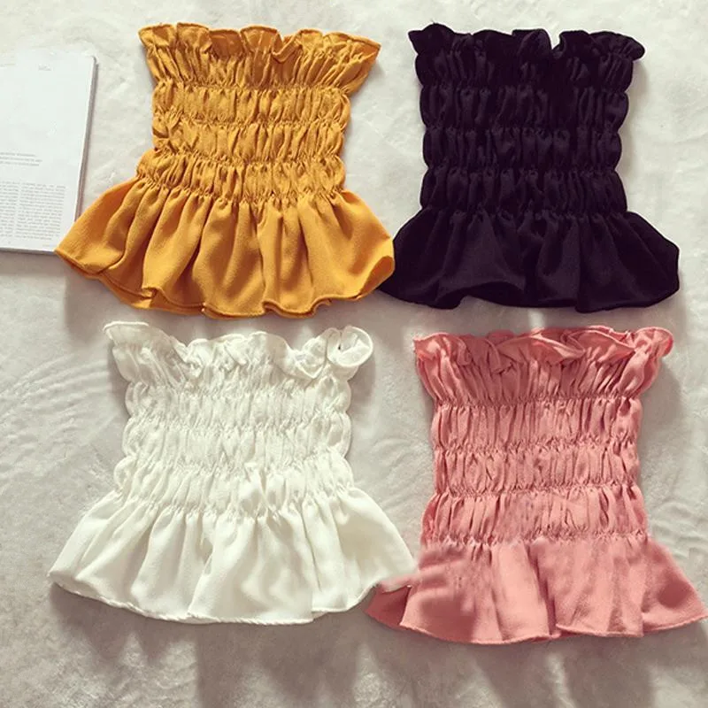 Qiukichonson Off Shoulder Crop Tops Ladies 2018 Summer Korean Fashion Sleeveless Tops Cami Women Ruffle Peplum Top Fitness
Qiukichonson Off Shoulder Crop Tops Ladies 2018 Summer Korean Fashion Sleeveless Tops Cami Women Ruffle Peplum Top Fitness