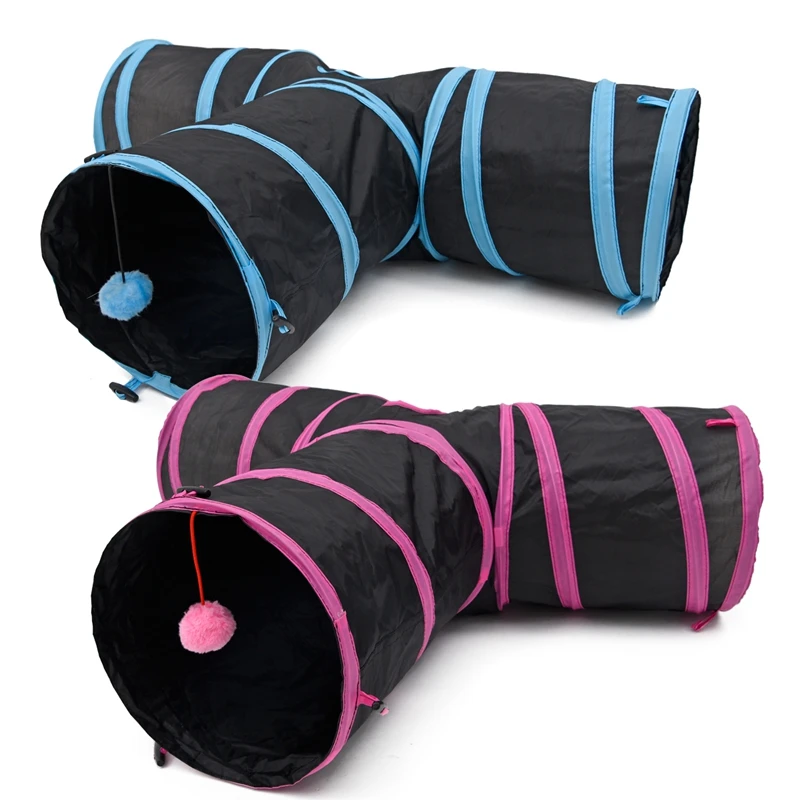 Cat Tunnel Pet Tube Collapsible Cat Play Toy Indoor Outdoor Kitten Puppy Toys Exercising Hiding Training Rabbit Cat Cave Tunnel
Cat Tunnel Pet Tube Collapsible Cat Play Toy Indoor Outdoor Kitten Puppy Toys Exercising Hiding Training Rabbit Cat Cave Tunnel