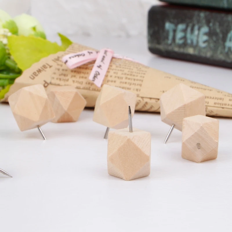 9 Pcs Wooden Thumbtack Creative Push Pins Decorative Drawing Wood Head Pin Office Binding Supplies
9 Pcs Wooden Thumbtack Creative Push Pins Decorative Drawing Wood Head Pin Office Binding Supplies
