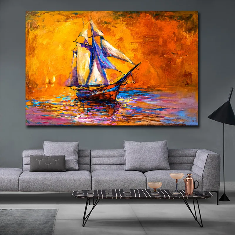 Modern Sailboat Seascape Canvas Paintings Posters Prints Living Room Decoration Wall Art Picture Bedroom Home Decor no frame
Modern Sailboat Seascape Canvas Paintings Posters Prints Living Room Decoration Wall Art Picture Bedroom Home Decor no frame