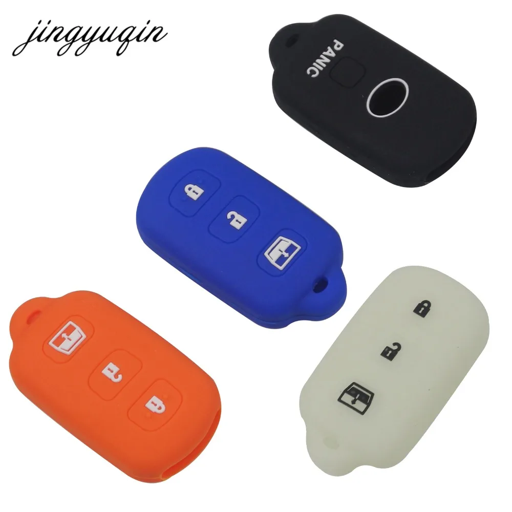 jingyuqin Remote Key Cover Silicone Case for Toyota 4RUNNER SEQUOIA Keyless Entry Fob 4 Button
jingyuqin Remote Key Cover Silicone Case for Toyota 4RUNNER SEQUOIA Keyless Entry Fob 4 Button