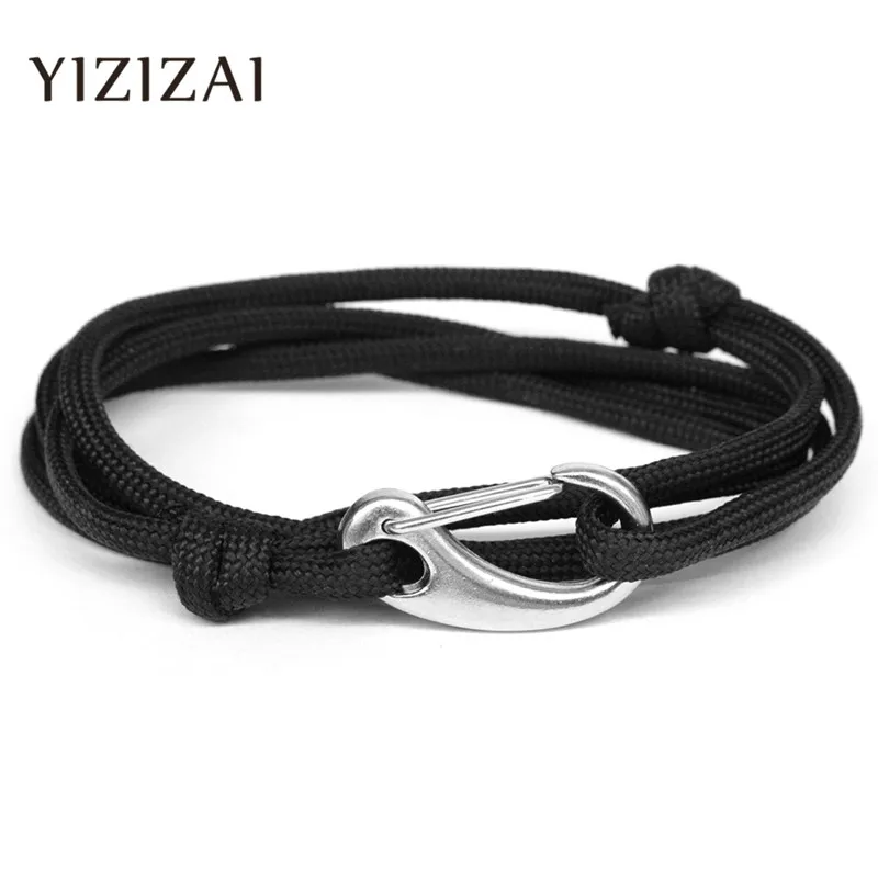 YIZIZAI New Fashion Buckle Bracelets Men Charm Colorful Survival Rope Chain 4mm Paracord Male Wrap Metal Sport Jewelry
YIZIZAI New Fashion Buckle Bracelets Men Charm Colorful Survival Rope Chain 4mm Paracord Male Wrap Metal Sport Jewelry