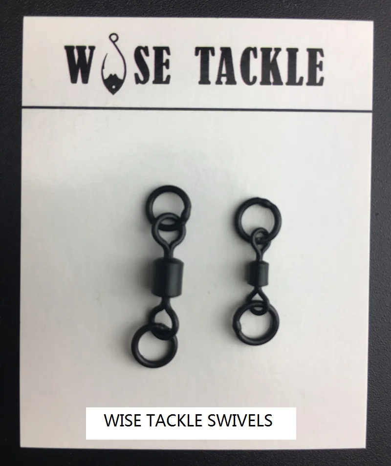 20 штук X Wise Tackle двойные кольца шарнирного соединения в антибликовым покрытием