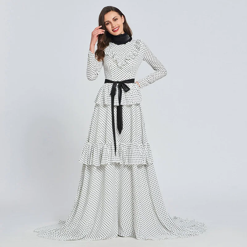 Tanpell high neck prom dresses full sleeves floor length a line dress women formal wedding party custom sweep train prom gown
Tanpell high neck prom dresses full sleeves floor length a line dress women formal wedding party custom sweep train prom gown