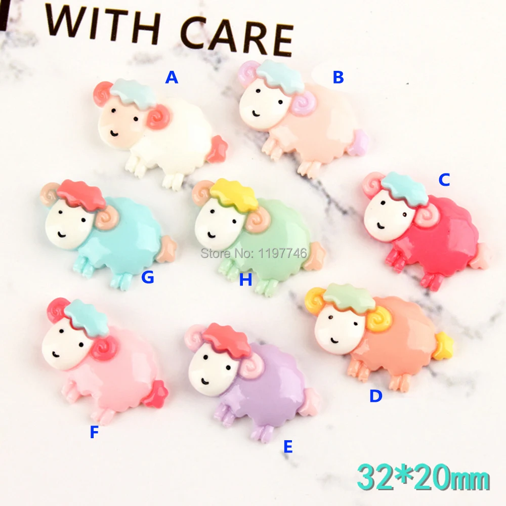 Sheep Charms for Jewelry making Cartoon Charms 10pcs Animal Charms Flatback Resin Cabochon Embellishment for scrapbooking
Sheep Charms for Jewelry making Cartoon Charms 10pcs Animal Charms Flatback Resin Cabochon Embellishment for scrapbooking