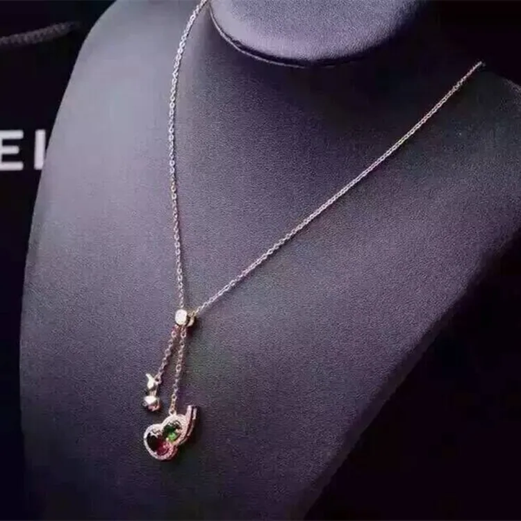 KJJEAXCMY boutique jewels 925 sterling silver inlaid with natural tourmaline calabash gem female pendant ring 2 suit for necklac
KJJEAXCMY boutique jewels 925 sterling silver inlaid with natural tourmaline calabash gem female pendant ring 2 suit for necklac