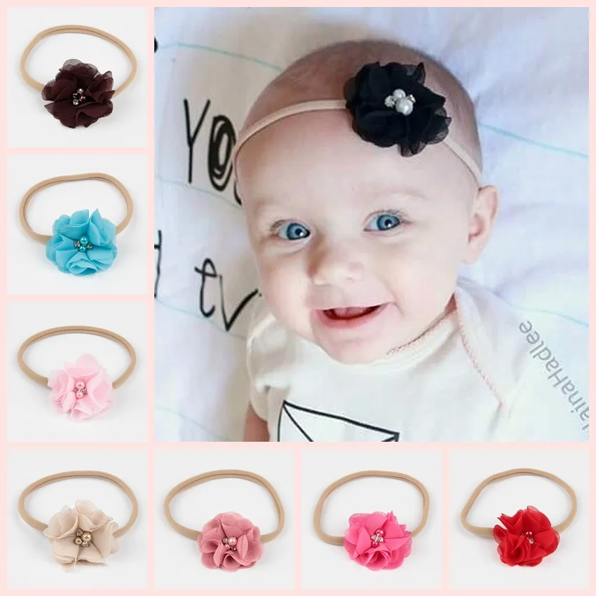 Yundfly Fashion Toddler Elastic Khaki Nylon Headband Handmade Chiffon Flower Hairband Baby Girls Hair Accessories
Yundfly Fashion Toddler Elastic Khaki Nylon Headband Handmade Chiffon Flower Hairband Baby Girls Hair Accessories
