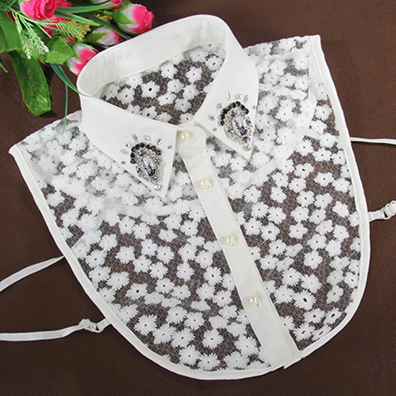 New lace fake collar shirt sweater accessories fake collar shirt women shirt pearl bead false collar saving Detachable Collar
New lace fake collar shirt sweater accessories fake collar shirt women shirt pearl bead false collar saving Detachable Collar