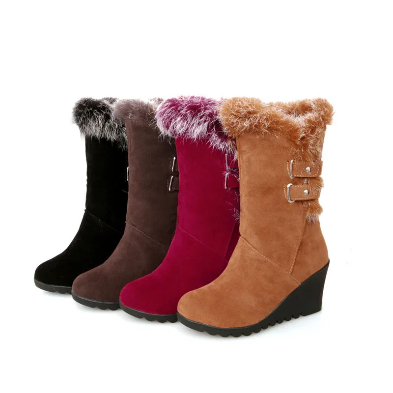 MORAZORA 2020 hot sale ankle boots round toe buckle winter snow boots women warm fashion wedges shoes ladies platform boots
MORAZORA 2020 hot sale ankle boots round toe buckle winter snow boots women warm fashion wedges shoes ladies platform boots