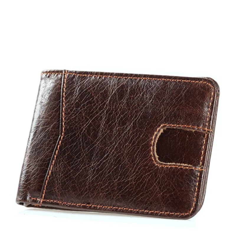 Vintage Designer RFID Blocking Genuine Leather Men Slim Thin Mini Wallet Male Small Purse Money Clip Credit Card Dollar Price
Vintage Designer RFID Blocking Genuine Leather Men Slim Thin Mini Wallet Male Small Purse Money Clip Credit Card Dollar Price