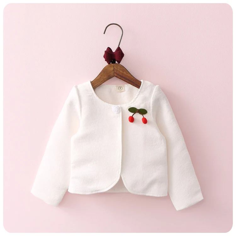 2016 Korean Children's Garment Autumn New Pattern Girl Baby Cherry Loose Coat Cardigan Girl Joker Smock Fashion Jacket
2016 Korean Children's Garment Autumn New Pattern Girl Baby Cherry Loose Coat Cardigan Girl Joker Smock Fashion Jacket