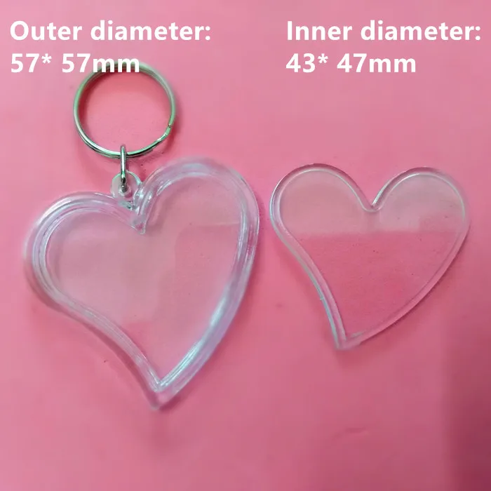 500 Pcs Crooked Heart Shaped Transparent Blank Insert Photo Picture Frame Key Ring Split keychain
500 Pcs Crooked Heart Shaped Transparent Blank Insert Photo Picture Frame Key Ring Split keychain
