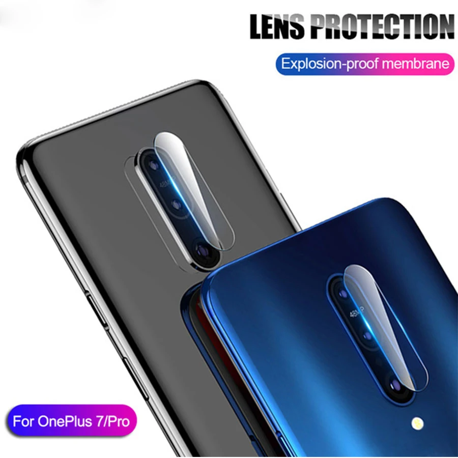 3 шт. задняя крышка для объектива камеры закаленное стекло OnePlus 7 Pro 1 + 5 5T 6 6T