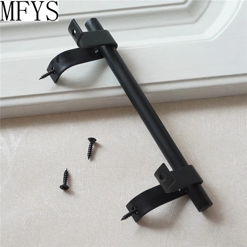 MFYS Zinc Alloy Black Drawer Handles Dresser Pulls Handles Knobs Large Door Pulls Vintage Cabinet Handle Pull Furniture Hardware
MFYS Zinc Alloy Black Drawer Handles Dresser Pulls Handles Knobs Large Door Pulls Vintage Cabinet Handle Pull Furniture Hardware