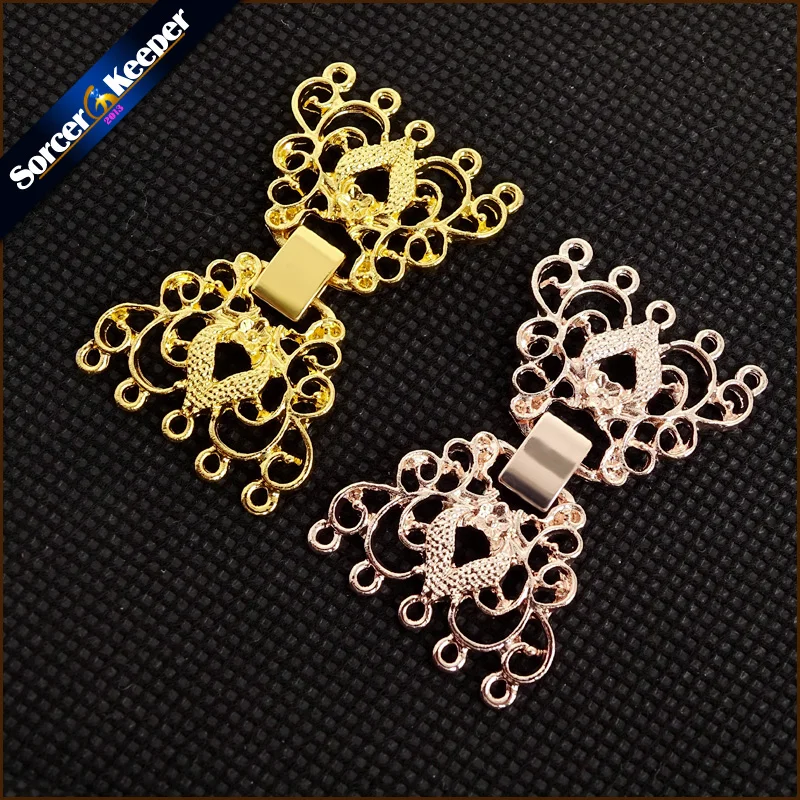 Jewelry Vintage Rose Gold Clasps Findings & Components Flower Filigree Metal Copper Pearl Beads Necklace Toggle Connector 5 PCS 
Jewelry Vintage Rose Gold Clasps Findings & Components Flower Filigree Metal Copper Pearl Beads Necklace Toggle Connector 5 PCS