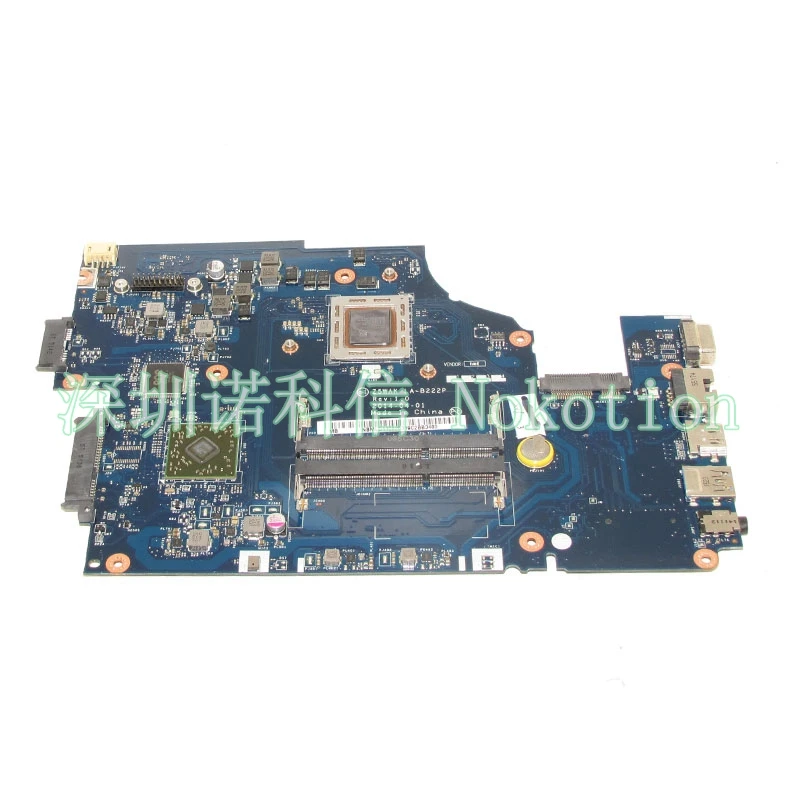 Материнская плата NOKOTION NBMLD11002 NB.MLD11.002 для ноутбука Acer, материнская плата с процессором A10-7300
Материнская плата NOKOTION NBMLD11002 NB.MLD11.002 для ноутбука Acer, материнская плата с процессором A10-7300