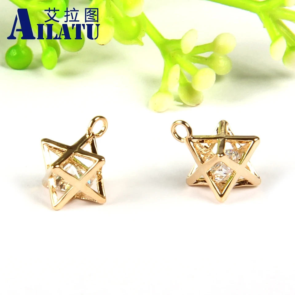 Ailatu Популярные 10 шт./лот микро проложить кубического циркония камень Lucky Star кулон подходит DIY ювелирные изделия
Ailatu Популярные 10 шт./лот микро проложить кубического циркония камень Lucky Star кулон подходит DIY ювелирные изделия