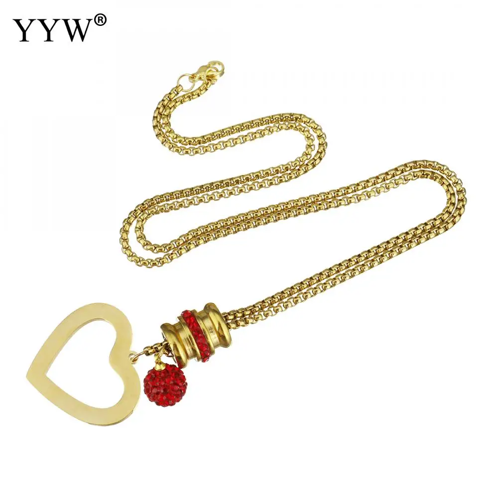 Luxury Gold Color Roman Heart Pendant Necklace Earring Jewelry Set For Women Wedding Party Stainless Steel Jewelry Set Gift Box
Luxury Gold Color Roman Heart Pendant Necklace Earring Jewelry Set For Women Wedding Party Stainless Steel Jewelry Set Gift Box
