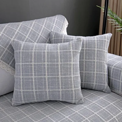 Cotton plaid woven sofa cushion, composite silicone non-slip bottom cotton sofa cushion.
Cotton plaid woven sofa cushion, composite silicone non-slip bottom cotton sofa cushion.