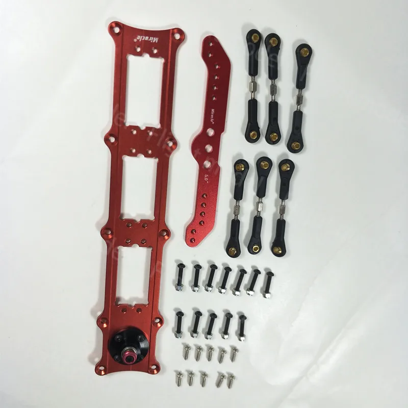 Sky-fly Aluminum Alloy Servo Rudders Mount Rudder Tray Set with 5 inch Double Servo Arm
Sky-fly Aluminum Alloy Servo Rudders Mount Rudder Tray Set with 5 inch Double Servo Arm