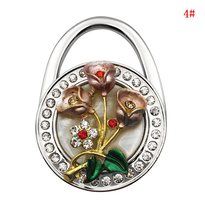 Bag Hook Portable Foldable Folding Table Purse Bag Hook Hanger Holder Handbag Crystal Rhinestone Decoration 5 Styles
Bag Hook Portable Foldable Folding Table Purse Bag Hook Hanger Holder Handbag Crystal Rhinestone Decoration 5 Styles
