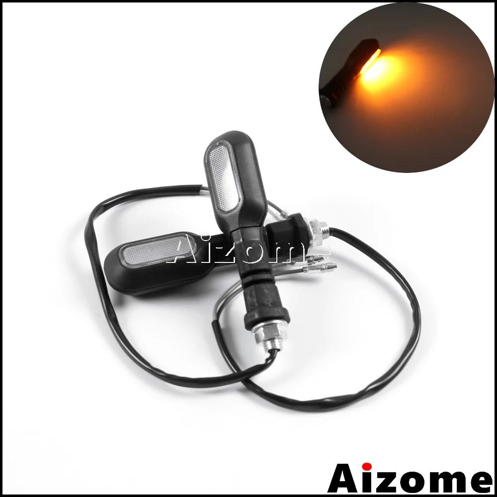 Black Motorcycle Motorbike LED Turn Signal Indicator Amber Light Bendable Turn Signals Blinkers For Honda Yamaha Suzuki Kawasaki
Black Motorcycle Motorbike LED Turn Signal Indicator Amber Light Bendable Turn Signals Blinkers For Honda Yamaha Suzuki Kawasaki