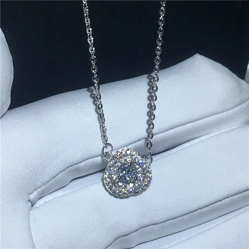Brilliant pendant With necklace 925 Sterling silver Bijoux AAAAA zircon Cz Engagement wedding Pendants for women costume jewelry
Brilliant pendant With necklace 925 Sterling silver Bijoux AAAAA zircon Cz Engagement wedding Pendants for women costume jewelry