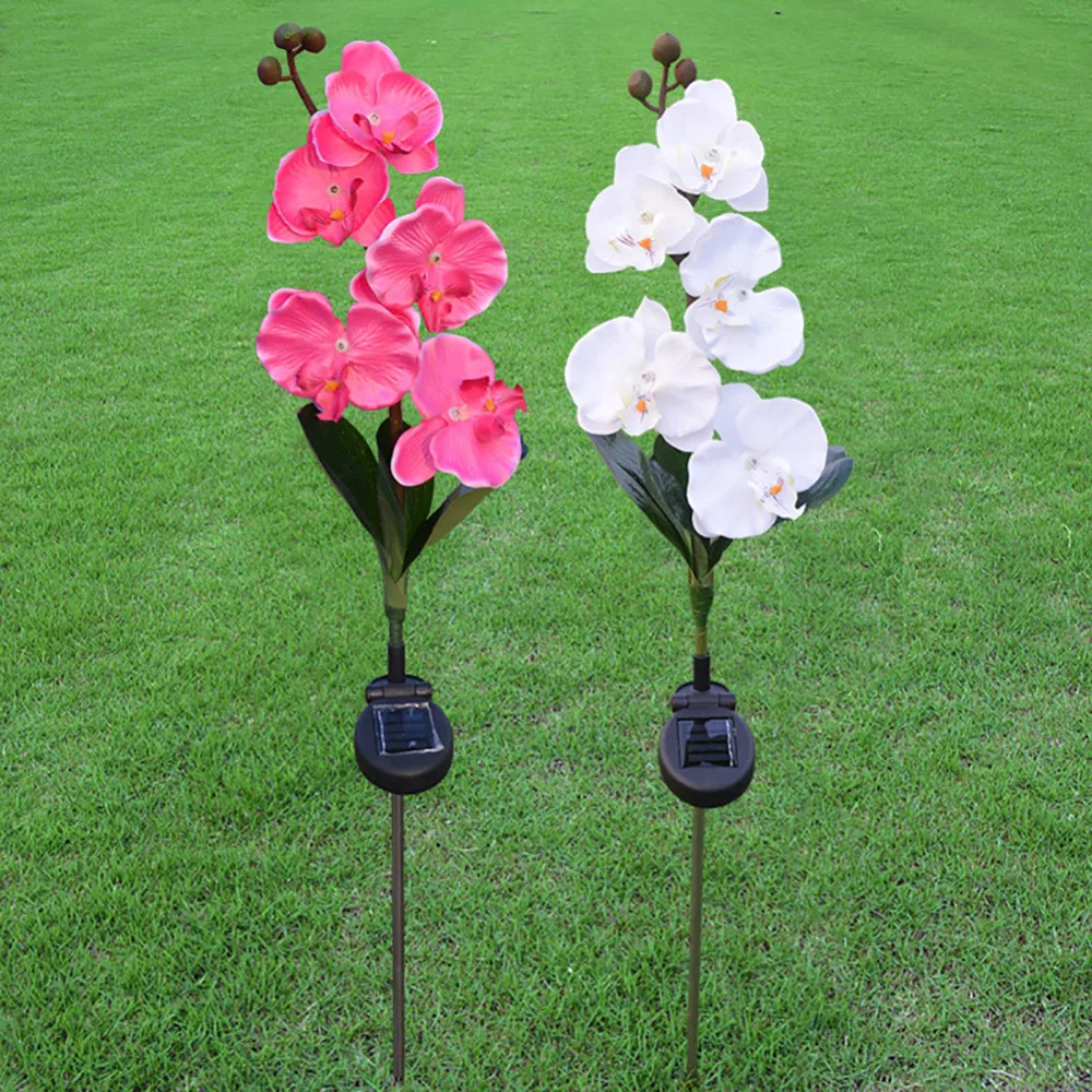 5-Head Solar Butterfly Orchid Light LED Artificial plants Flower Outdoor Garden decoration accessories Path Way Lawn Landscape
5-Head Solar Butterfly Orchid Light LED Artificial plants Flower Outdoor Garden decoration accessories Path Way Lawn Landscape