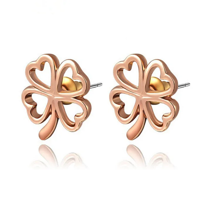 COWNINE Free Shipping Christmas Gift Four Leaf Clover Earrings For Women Grandes golden Earrings Fashion Jewelry
COWNINE Free Shipping Christmas Gift Four Leaf Clover Earrings For Women Grandes golden Earrings Fashion Jewelry