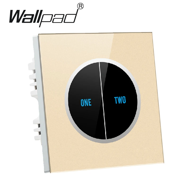 Gold Luxury Waterproof Glass Panel 2 gangs1 way Touch Light Switch, 110V~250V Wall Touch switch, Free Design Logo Free Shipping
Gold Luxury Waterproof Glass Panel 2 gangs1 way Touch Light Switch, 110V~250V Wall Touch switch, Free Design Logo Free Shipping