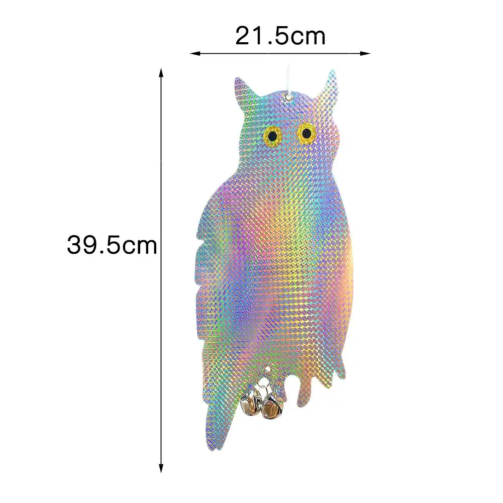 2pc Owl Bird Repellent Control Scare Device Laser Reflective Fake Owl Scares Bird Pigeons Woodpecker Repellent Garden Supplies 
2pc Owl Bird Repellent Control Scare Device Laser Reflective Fake Owl Scares Bird Pigeons Woodpecker Repellent Garden Supplies