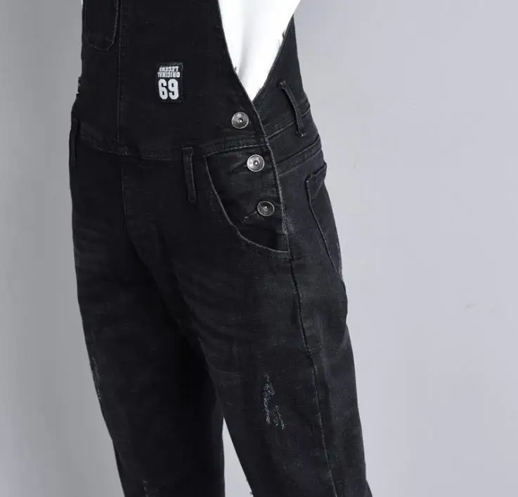 Denim overalls women's spring and autumn 2018 new loose large size suspenders casual student slim trousers
Denim overalls women's spring and autumn 2018 new loose large size suspenders casual student slim trousers