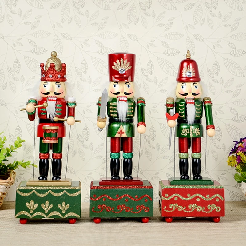 D334 32 см блестящая яркая чистая Музыкальная кукла Щелкунчик, ручная роспись, детская Рождественская игрушка, подарок, 3 шт./партия
D334 32 см блестящая яркая чистая Музыкальная кукла Щелкунчик, ручная роспись, детская Рождественская игрушка, подарок, 3 шт./партия