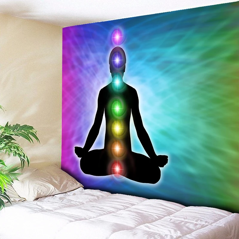 Psychedelic Chakra Tapestry Indian Buddha Statue Meditation Tapestries Wall Hanging Wall Cloth Yoga Room Home Decor Wall Carpet
Psychedelic Chakra Tapestry Indian Buddha Statue Meditation Tapestries Wall Hanging Wall Cloth Yoga Room Home Decor Wall Carpet